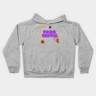 Food Critic - Kids funny design Kids Hoodie